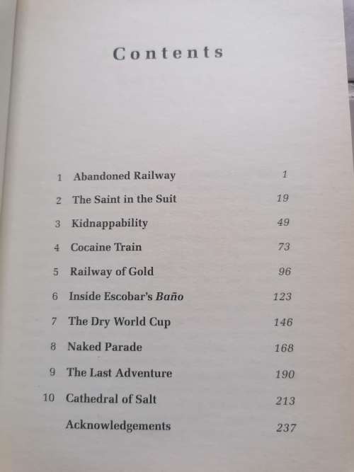 New book cocaine train Stephen Smith