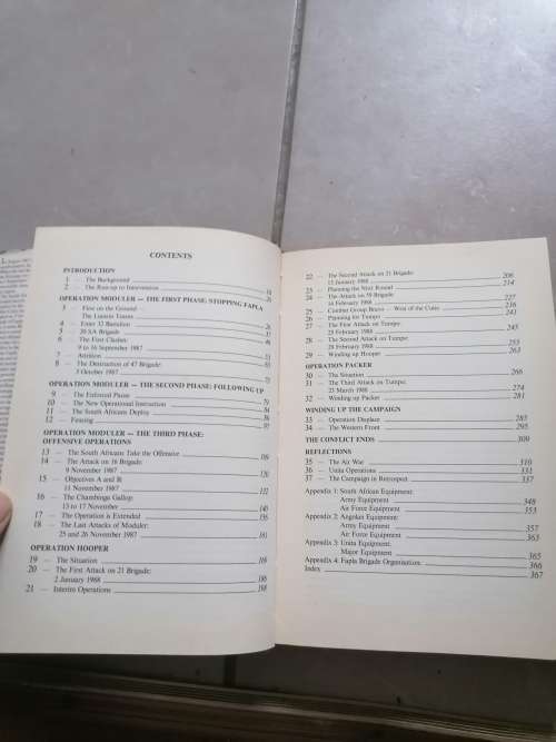 War in Angola. The Final South African Phase  Heitman, Helmoed-Romer 1990 first edition