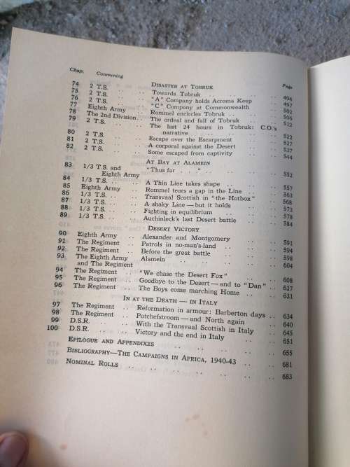 The Saga of The Transvaal Scottish Regiment 1932-1950 - Carel Birkby
