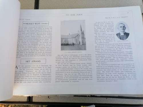 ONS KERK ALBUM van Hollandsche Kerken en Leeraren opgedragen aan de Moderaturen van de verscheidene