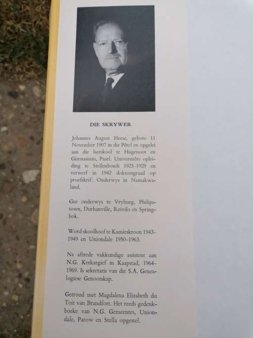 NG Kerk Gedenkboek Worcester, 1821-1971 - Dr. J.A. Heese