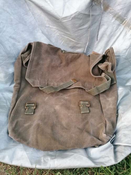 Original Dutch Netherlands army haversack canvas