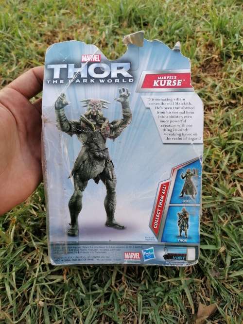 Marvel thor 2013 kurse action figure in original packaging