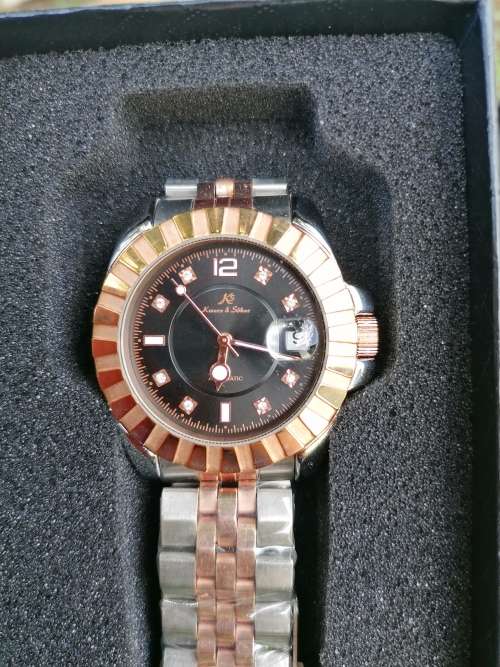 NEW KRONE AND SHONE MENS WATCH VERY EXCLUSIVE AND LUXURIOUS