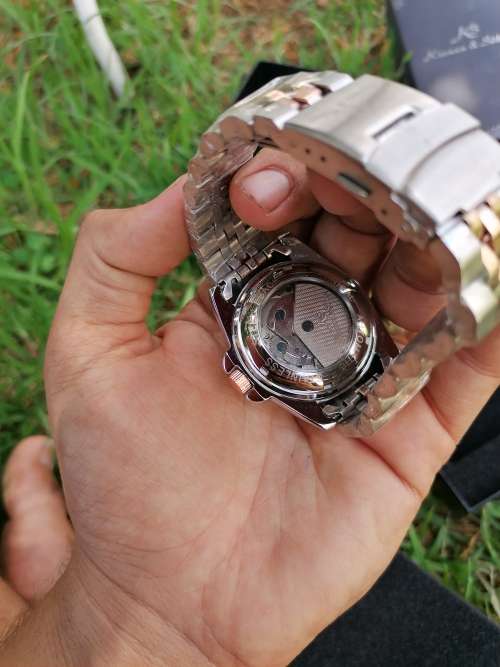 NEW KRONE AND SHONE MENS WATCH VERY EXCLUSIVE AND LUXURIOUS