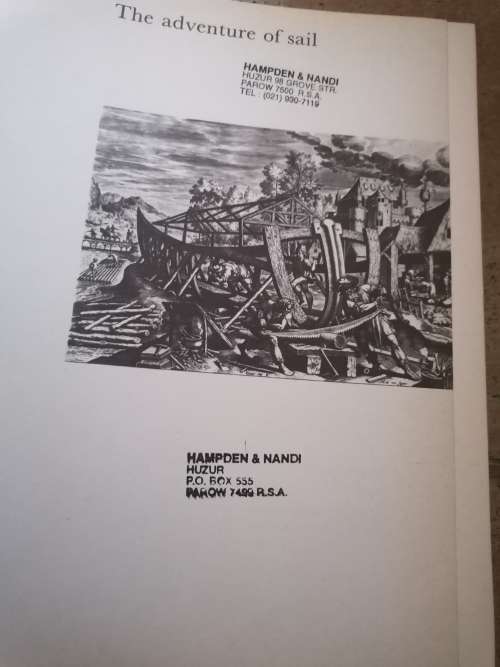Donald Macintyre The Adventure of Sail, 1520-1914