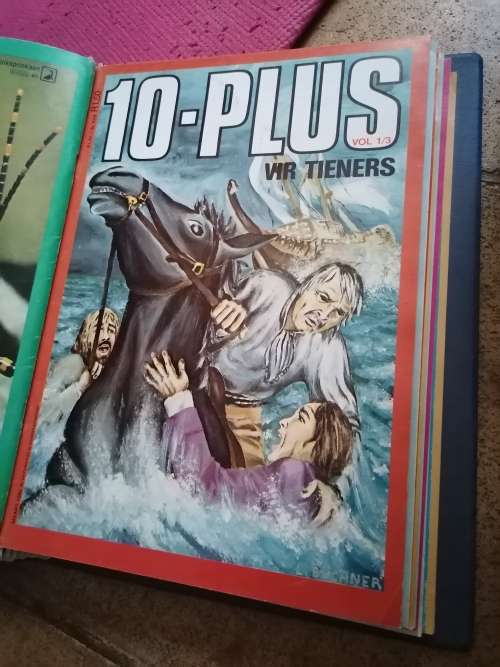 10-PLUS STORIES VIR TIENERS 1980 BOEK REEKS IN FILE.PUIK TOESTAND