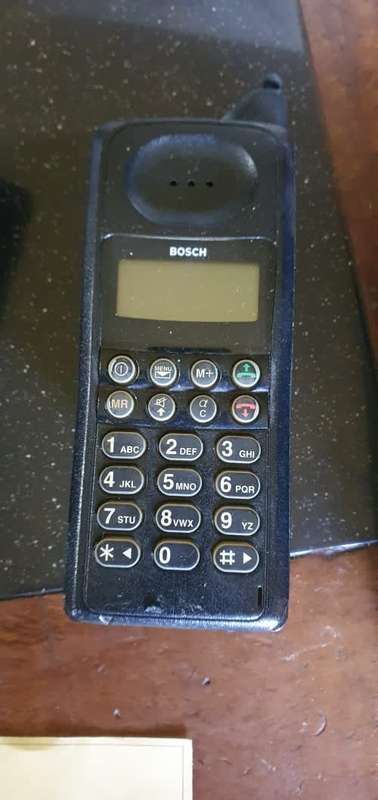 Vintage Bosch Car Tel Phone