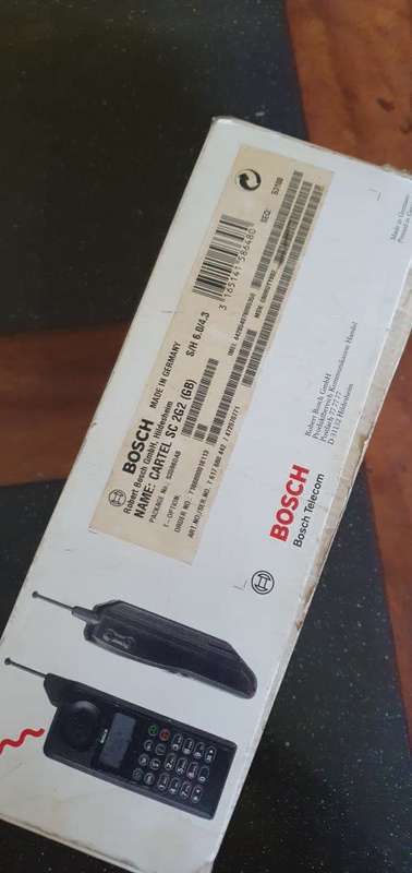 Vintage Bosch Car Tel Phone
