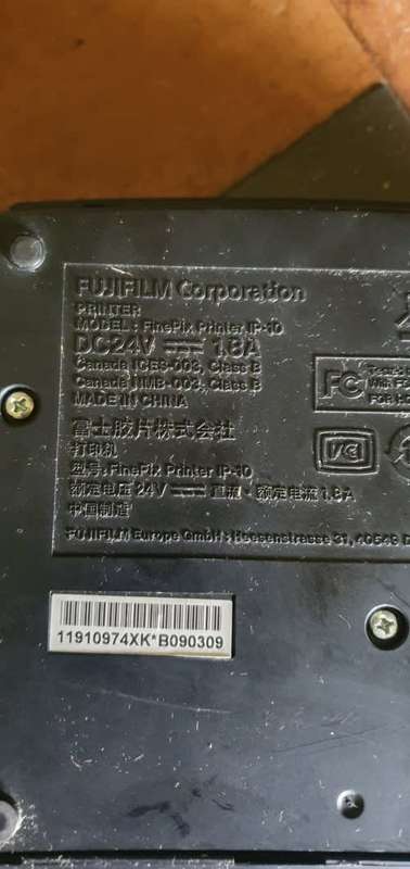 Fujifilm Finepix Printer IP-10