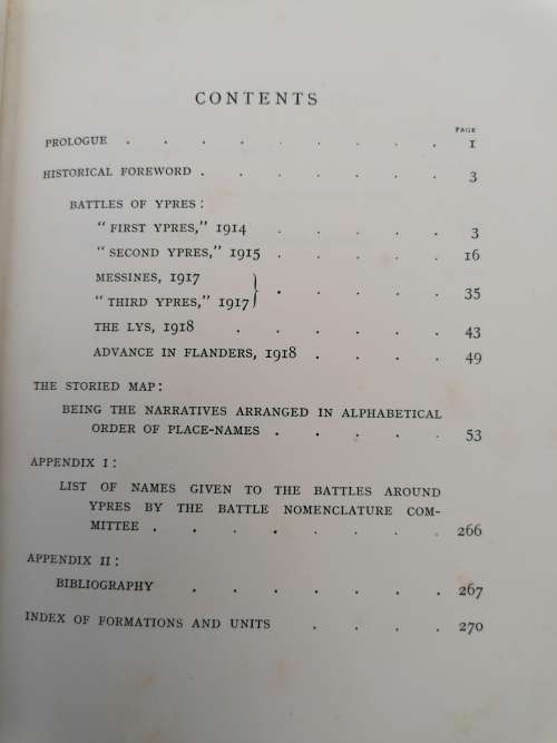 The Battle book of ypes 1927 first print enscribed