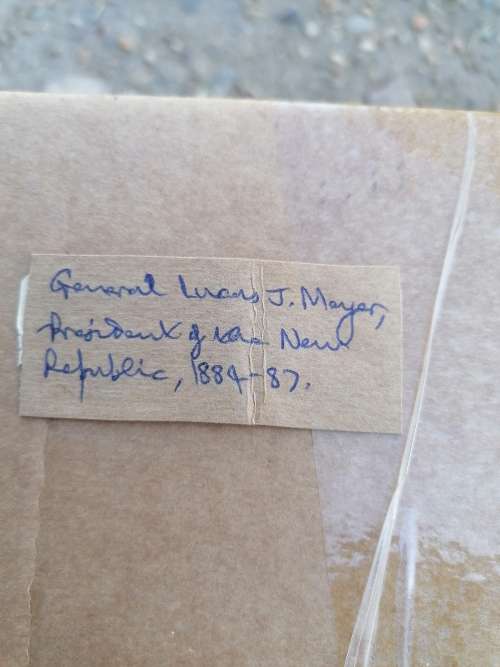 VERY SCARCE AND RARE - GENL. LUCAS JOHANNES MEYER`s SIGNATURE ,1884-1887