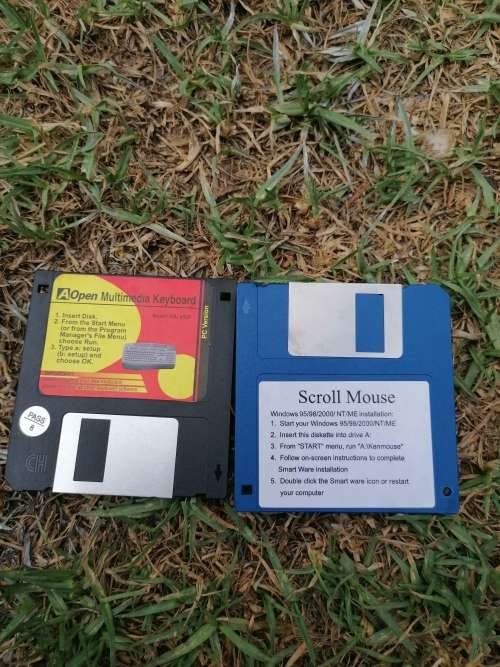 Vintage floppy drivers