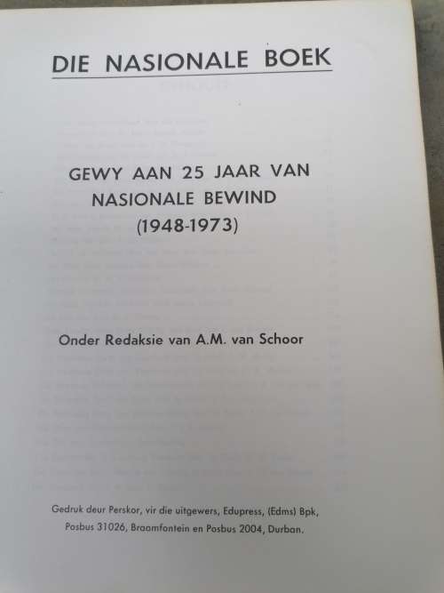 Die Nasionale Boek 1948 - 1973
