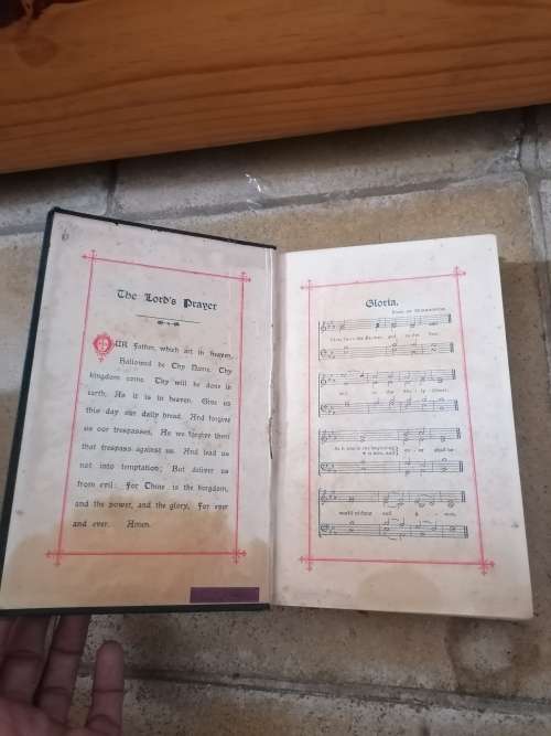 The methodist hymn book with tunes 1904