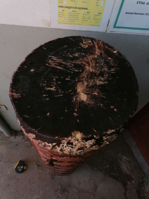 Large african musical drum with pack space. Self collect or own courier Robertson western cape