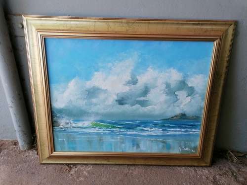 Stunning painting by G sutter 1984