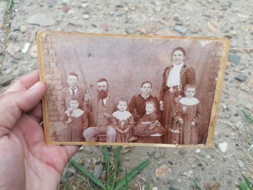 Antique Boer war period photo
