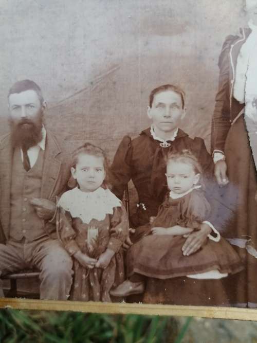 Antique Boer war period photo