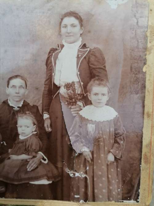 Antique Boer war period photo
