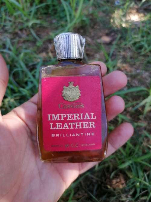 1960s Vintage cussons imperial leather Brilliantine