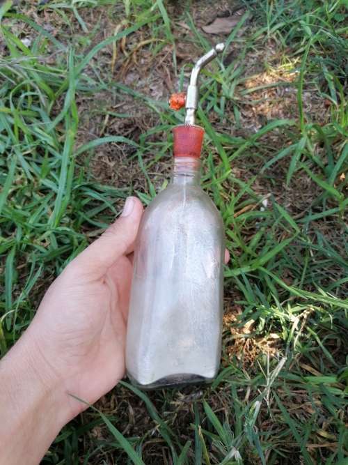Vintage bottle l