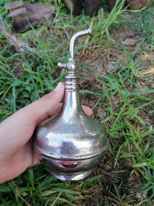 RARE FIND. ANTIQUE BARBER GÜLEBDAN PARFUME BOTTLE