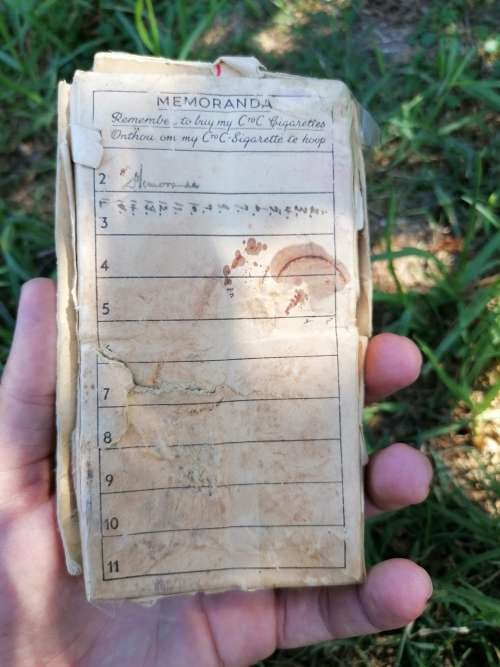 Rare find c to c cigarettes Rhodesia virginia box/holder