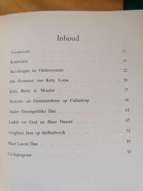 Kitty Barry - Die Pastoriemoeder van Calitzdorp - Deur E.L.P. Stals