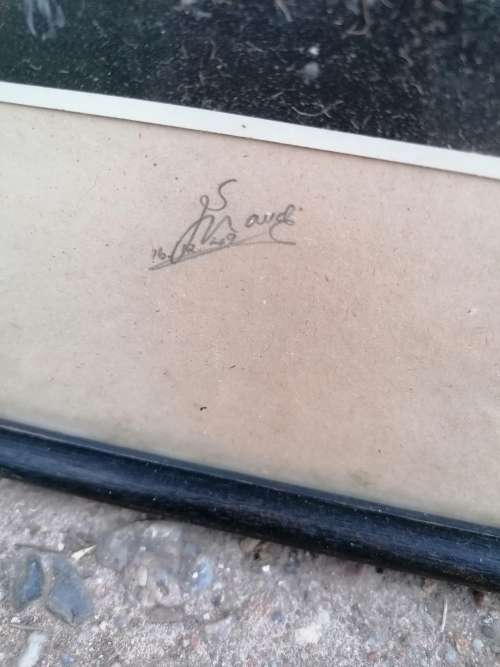 Africana. Original 1949 voortrekker monument photo with signature