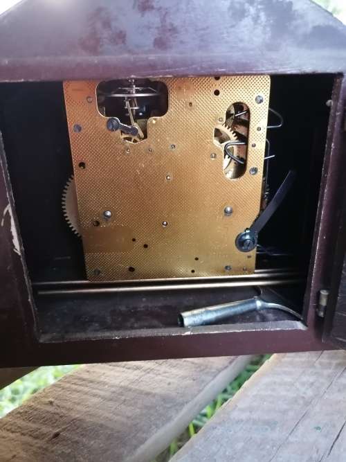 Vintage German clock. Working condition with key