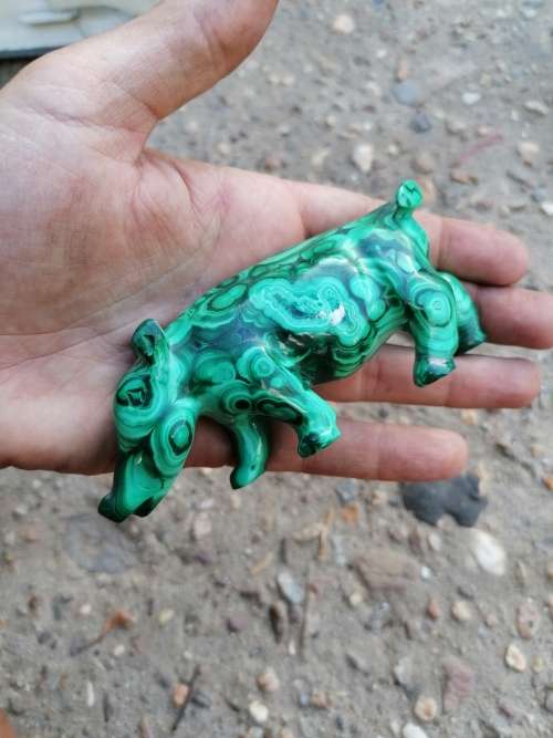 MALACHITE CARVING
