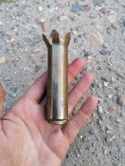 1942 Trench art bullet shell