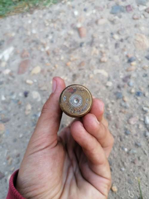 1942 Trench art bullet shell
