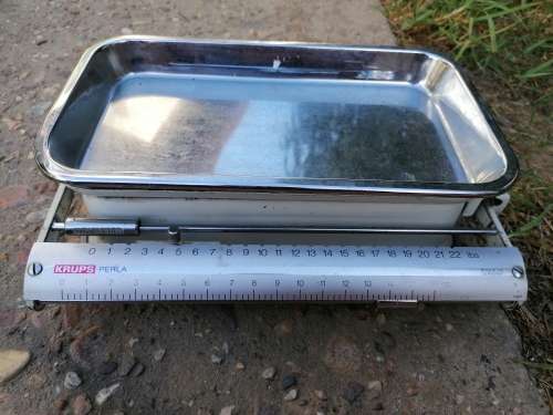 Vintage German baby scale