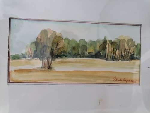 Original watercolor painting