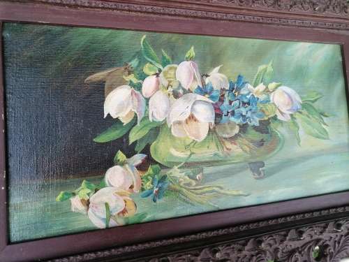 Antique framed painting