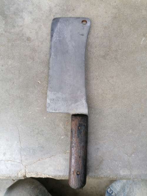 Vintage butcher knife. Condition as per picture