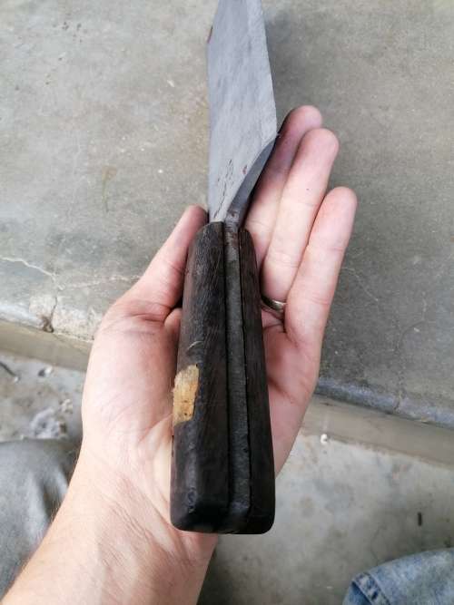 Vintage butcher knife. Condition as per picture