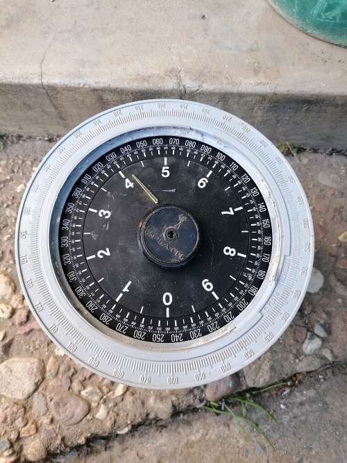German boat compass. Can`t test it. Glass broken