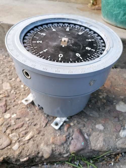 German boat compass. Can`t test it. Glass broken