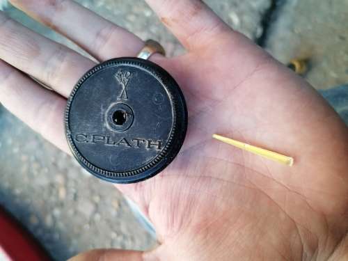 German boat compass. Can`t test it. Glass broken