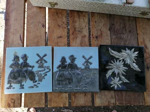 Vintage decor tiles