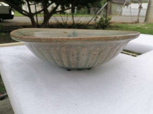 14th-15th century 600+ years Thai Sawankhalok celedon bowl