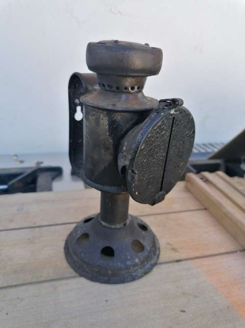 1942 Artillery night aiming lamp. WITH DATE AND MILITARY STAMP