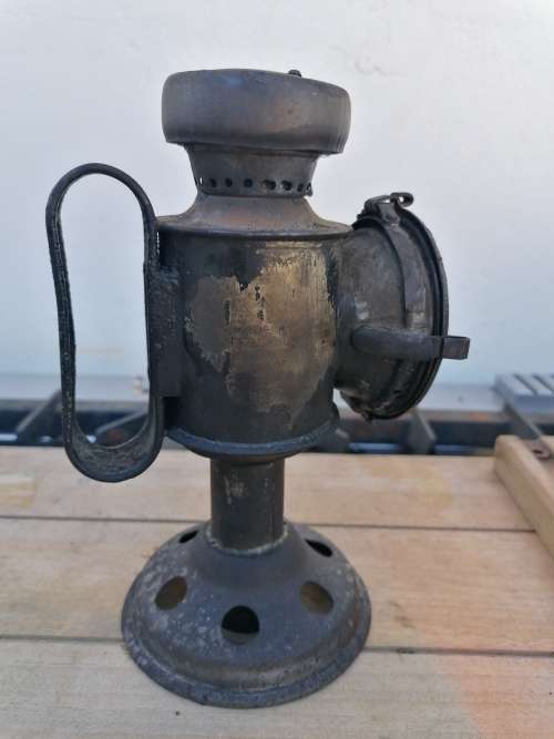 1942 Artillery night aiming lamp. WITH DATE AND MILITARY STAMP