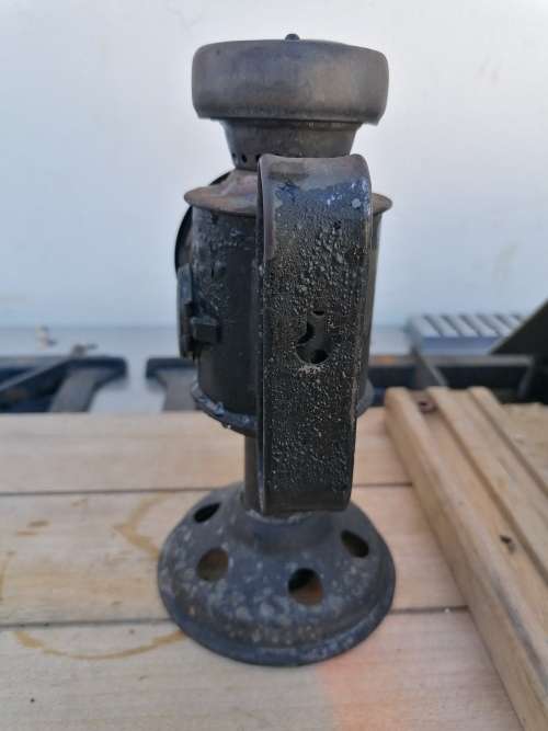 1942 Artillery night aiming lamp. WITH DATE AND MILITARY STAMP