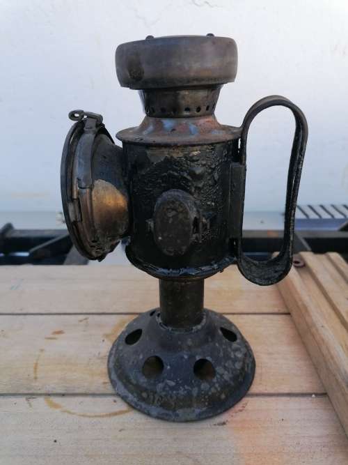 1942 Artillery night aiming lamp. WITH DATE AND MILITARY STAMP
