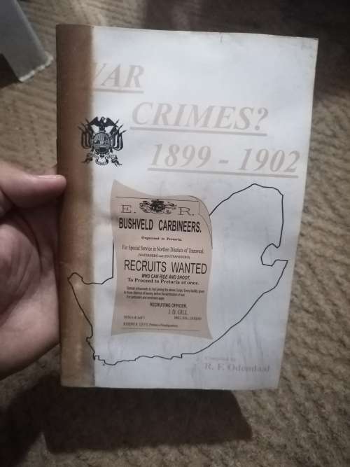 War crimes? 1899-1902 R. F. ODENDAAL