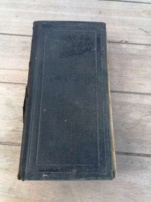 Antieke 1867 gezangen boek wat behoort het aan i Adolf Johannes gelderblom gebore 4 nov